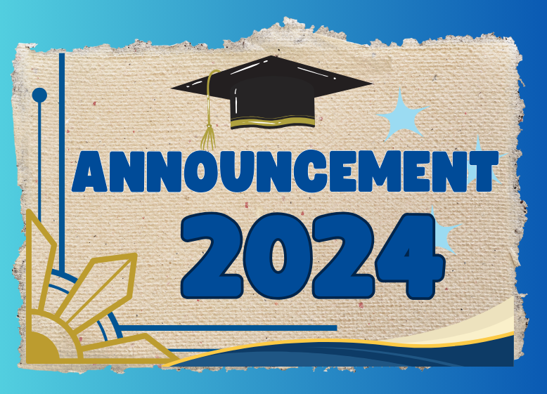 PIC GRADUATION 2024 ANNOUNCEMENT